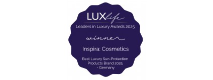 Нагорода  Leaders in Luxury Award 2025 як найкращий розкішний бренд сонцезахисних продуктів!
