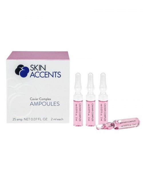 Концентрат сироватка з ікрою для шкіри обличчя Inspira Skin Accents  ампули скло 7*2мл