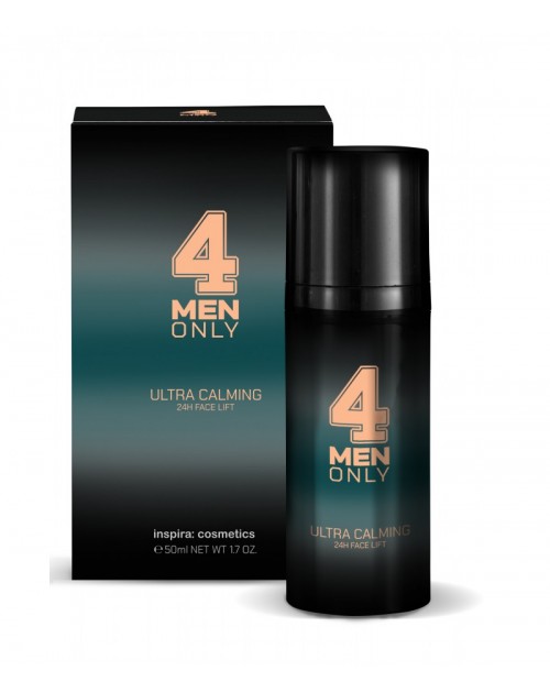Крем-ліфтинг заспокійливий 24-годинної дії для чоловіків 4 Men Only TM Inspira: cosmetics, 50мл