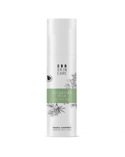 Очищаюче молочко / Сleansing milk, CBD, Inspira:cosmetics, 150 ml