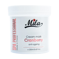 Маска кремова Журавлина/Cream mask Granberry, ТМ Mila,Франція, 250ml