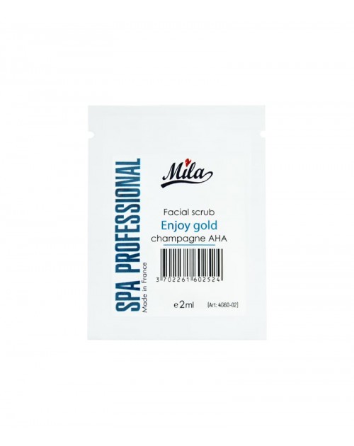 Cкраб для обличчя насолода Золотом 2мл SACHET