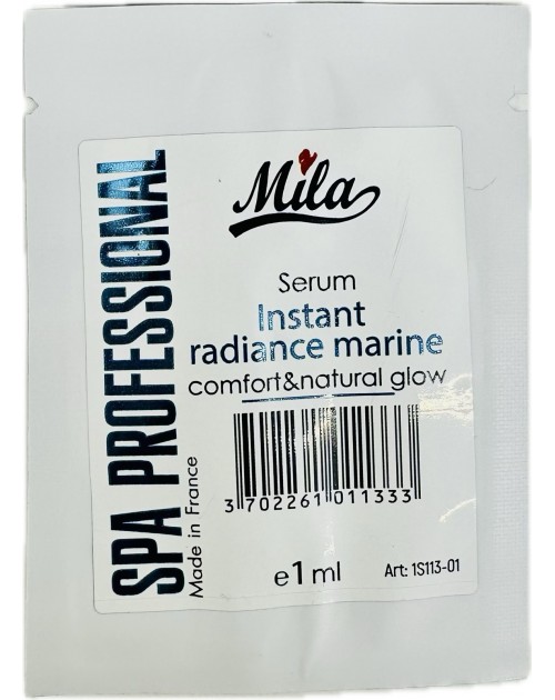 Сироватка Морська для сяйва шкіри/Мarine serum,ТМ Mila,Франція, 1ml SACHET