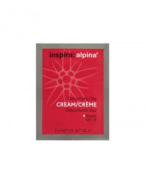Детокс Денний крем для жирної шкіри / Detoxifying Day Cream Regular, ТМ Inspira:alpina, Німеччина,2ml