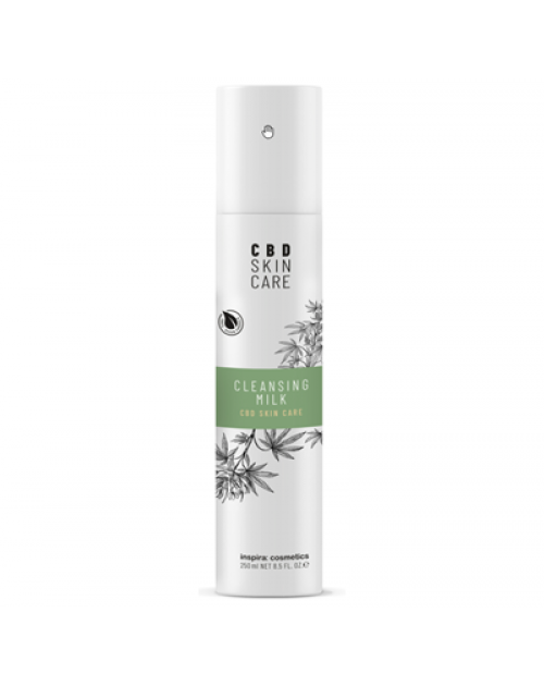 Очищаюче молочко/Сleansing milk, CBD, Inspira:cosmetics, 250 ml