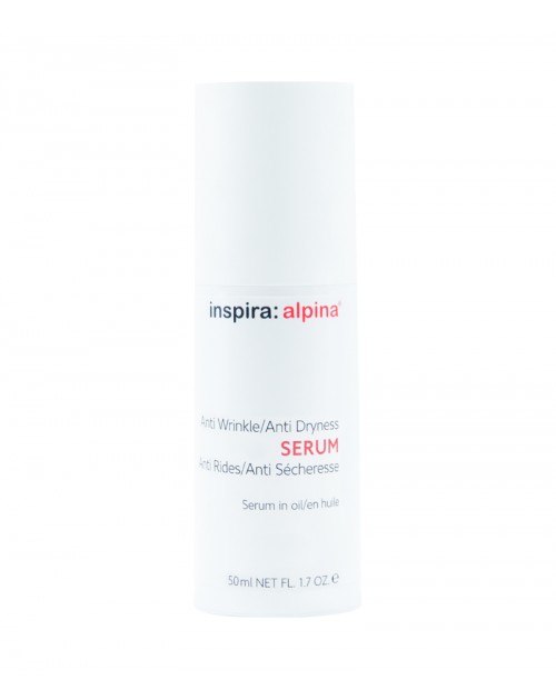 Інноваційна сироватка з олійною текстурою д/сух.шк/Anti Wrinkle/Anti Dryness,ТМInspira:alpina Німеччина,50ml