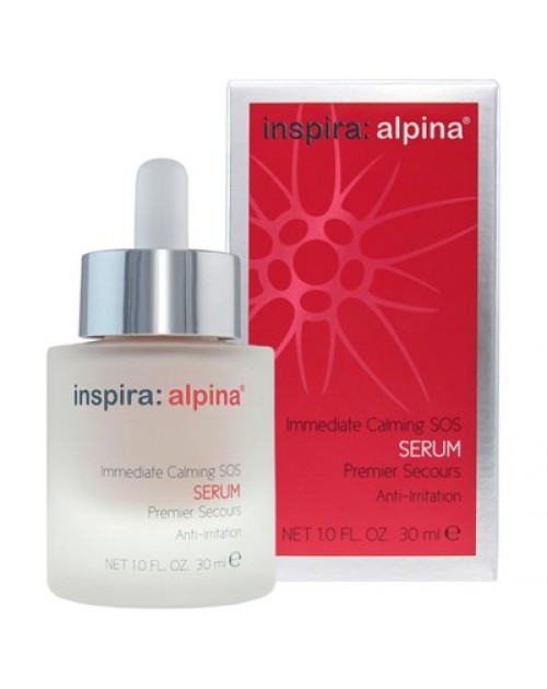 Сироватка SOS заспокійлива / Immediate Calming SOS Serum, ТМ Inspira:alpina, Німеччина, 30ml