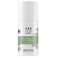 Крем для шкіри навколо очей з рослинними оліями, Inspira:cosmetics CBD, 30 мл