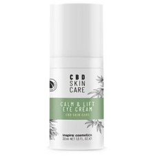 Крем для шкіри навколо очей з рослинними оліями, Inspira:cosmetics CBD, 30 мл